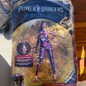 New in bag Pink Womens Power Ranger costume medium